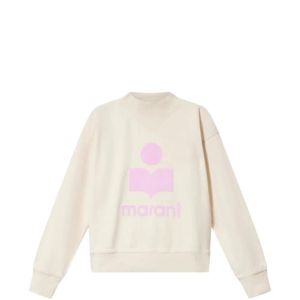 Isabel Marant White Moby Cotton Sweatshirt