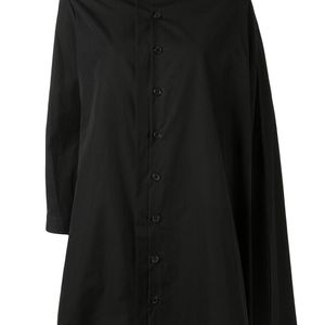 Yohji Yamamoto ケープ シャツ ブラック