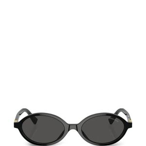 Miu Miu Black Miu Regard Sunglasses - Women's - Acetate