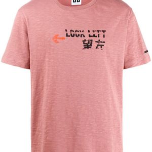 メンズ Les Hommes ロゴ Tシャツ ピンク