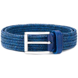 Jacob Cohen Blue Woven Belt for men