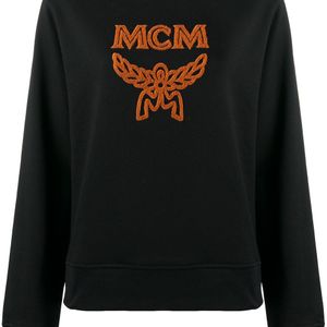 MCM ロゴ スウェットシャツ ブラック