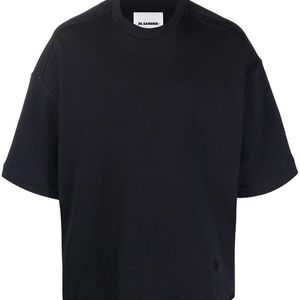メンズ Jil Sander オーバーサイズ Tシャツ ブルー