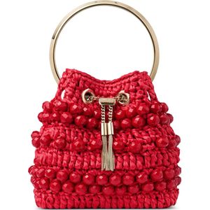 Jimmy Choo Red Bon Bon Bag