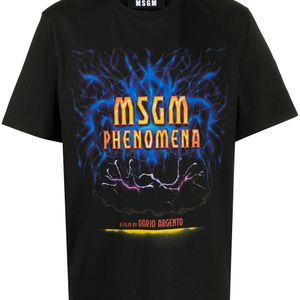MSGM X Dario Argento 'Phenomena' T-Shirt in Schwarz für Herren