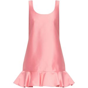 Self-Portrait Pink Robe Courte Sans Manches