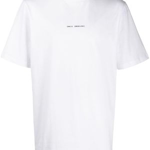メンズ OAMC プリント Tシャツ ホワイト