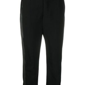 Pantalon à coupe crop Rick Owens en coloris Noir