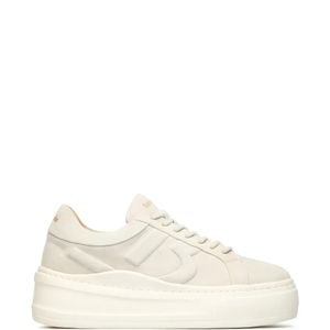 Barracuda Natural Logo-Print Sneakers