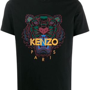 メンズ KENZO プリント Tシャツ ブラック