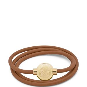 Loewe Brown Pebble Bracelet