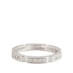 Cartier プレオウンド Panthère ダイヤモンド リング 18kホワイトゴールド