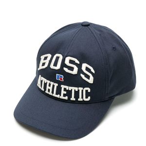 X Russell Athletic casquette à logo brodé BOSS by Hugo Boss pour homme en coloris Bleu