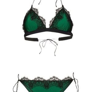 Bikini en dentelle Oseree en coloris Vert