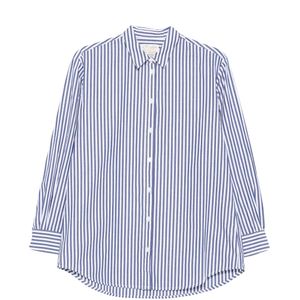 Mc2 Saint Barth Blue Striped Shirt