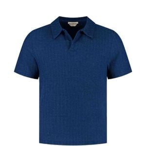 Jacob Cohen Blue Short-Sleeve Polo Shirt for men