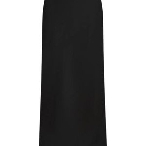 Karl Lagerfeld Black Scallop-Trim Skirt