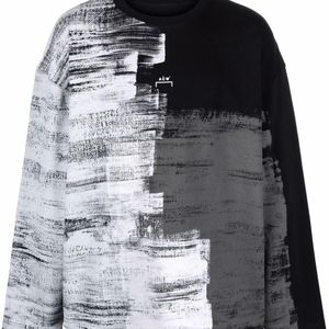 Maglione con stampa di A_COLD_WALL* in Nero da Uomo
