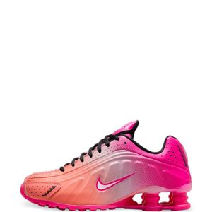 Nike Pink Shox R4 Ab Perforated Sneakers for men