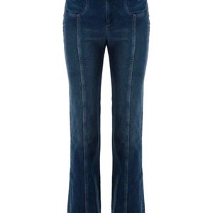 See By Chloé Blue Emily Cropped Jeans