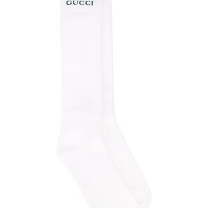 Calcetines con logo Gucci de hombre de color Blanco