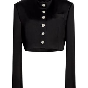 Khaite Black Samuelson Button Jacket