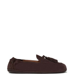 Scarosso Brown Anais Tassel Loafers
