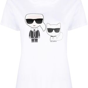 Karl Lagerfeld ロゴ Tシャツ ホワイト