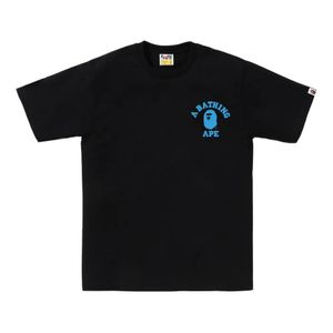 A Bathing Ape Black Abc Camo Graphic-Print T-Shirt for men
