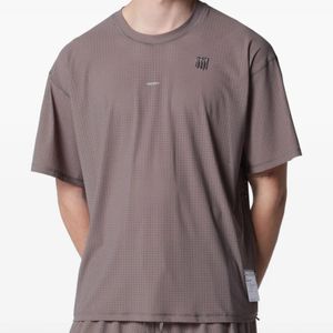 Satisfy Grey Space-O Perforated T-Shirt for men