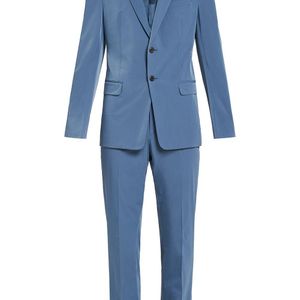 メンズ Prada テクニカル シングル スーツ ブルー