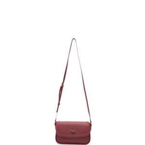 Marc Ellis Pink Logo-Plaque Shoulder Bag