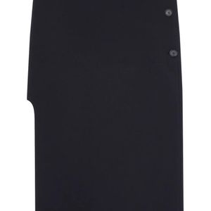 Courreges Blue Wool Blend Skirt