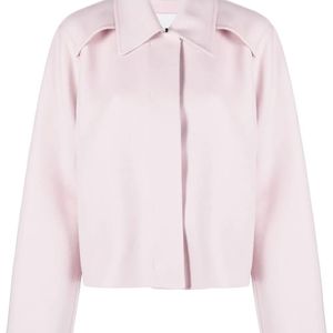 Jil Sander Pink Collared Wool Jacket