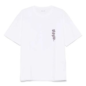 Samsøe & Samsøe White Satime T-Shirt