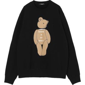 Undercover Black Bear Graphic Pullover for men
