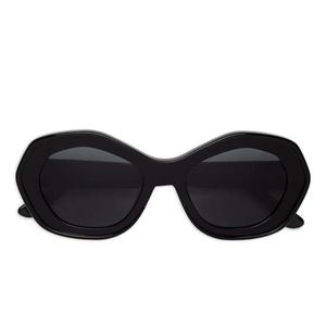 Marni Black Geometric-Frame Sunglasses