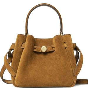 Tory Burch Brown Mini Romy Tote Bag