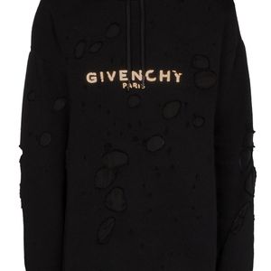 Givenchy ロゴプリント パーカー ブラック