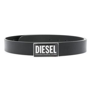 DIESEL Black 'B-Glossy Ii' Belt for men