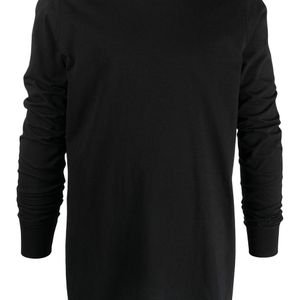メンズ Rick Owens ロングtシャツ ブラック