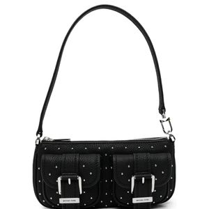 Michael Kors Black Small Zoe Shoulder Bag