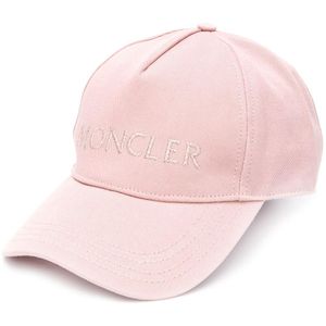 Moncler ロゴ キャップ ピンク