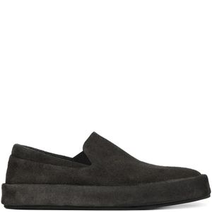 Marsèll Black Suede Loafers for men