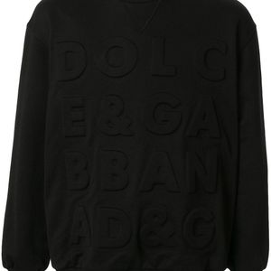 Dolce & Gabbana ロゴ スウェットシャツ ブラック