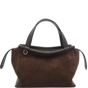 Wandler Brown Ida Suede Handbag