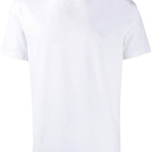 メンズ Prada プラダ エンブロイダリーロゴ Tシャツ ホワイト