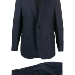 Canali Einreihiger Anzug in Blau für Herren