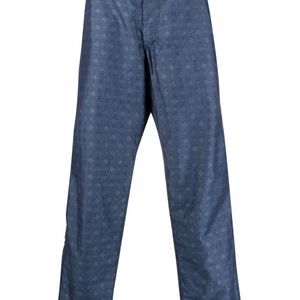 Pantaloni taglio comodo di Comme des Garçons in Blu da Uomo