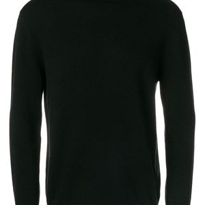 メンズ N.Peal Cashmere タートルネックセーター ブラック